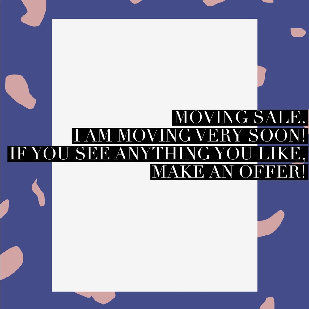 Accepting reasonable offers!